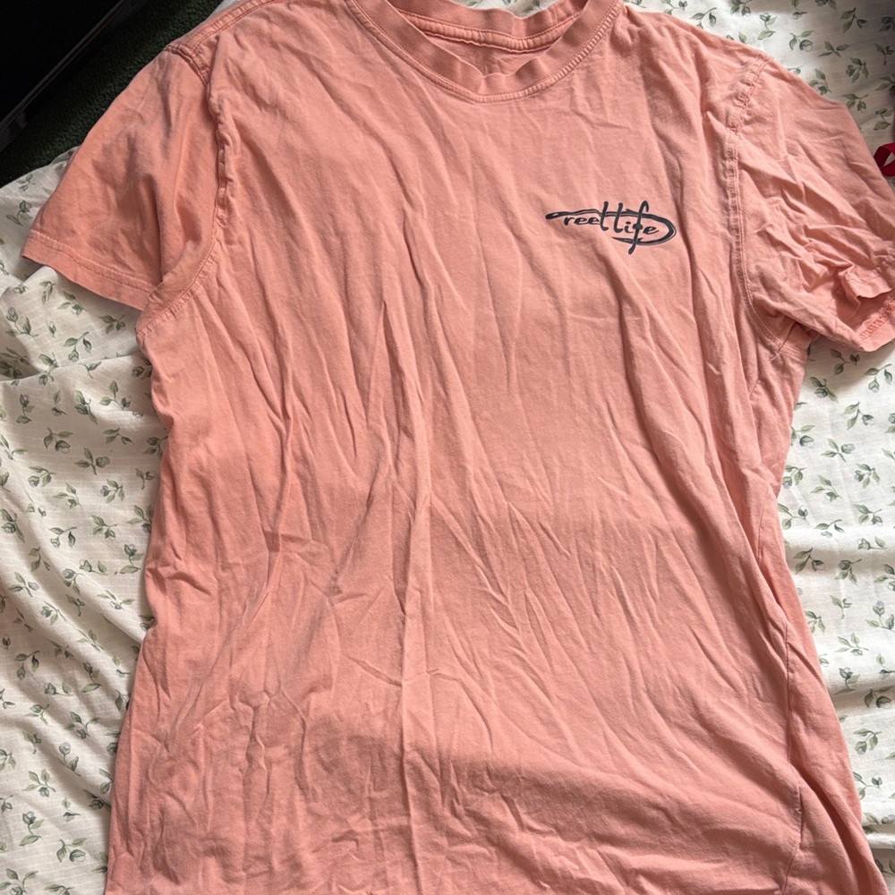 Peach Graphic T-Shirt